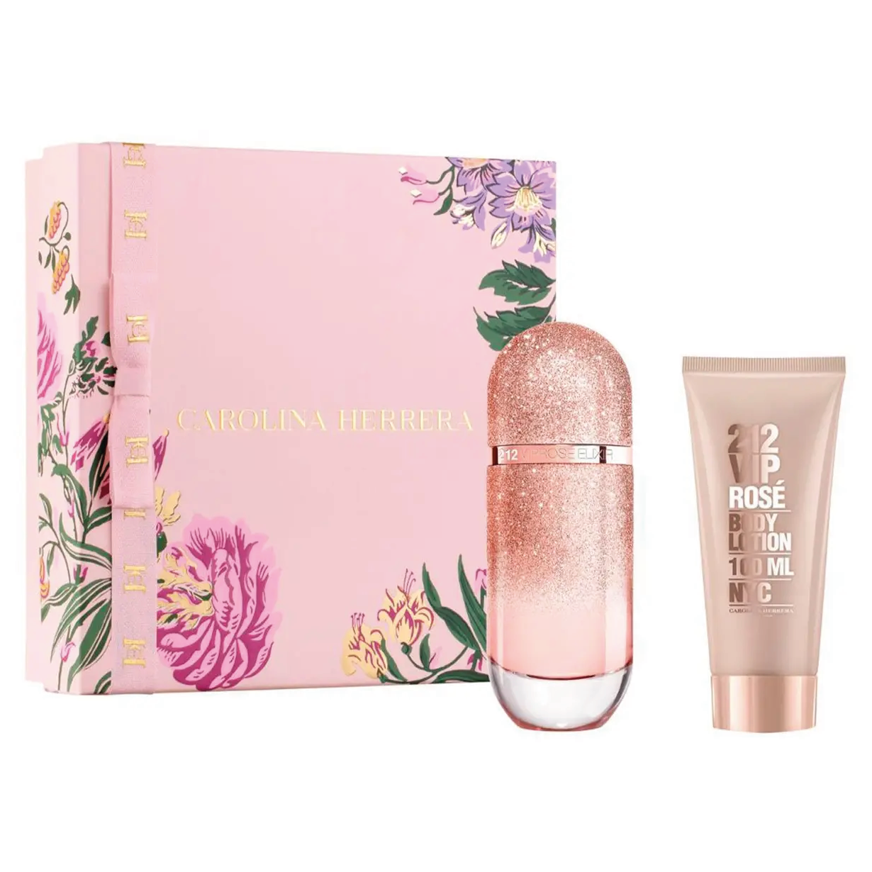 CAROLINA HERRERA COFRE 212 VIP ROSE ELIXIR EDP X 80 ML.